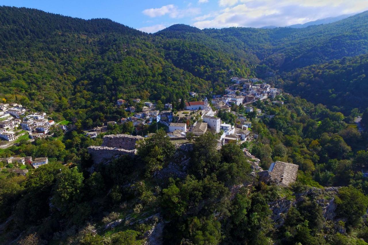 Antoniou Guesthouse Kastanitsa Bagian luar foto